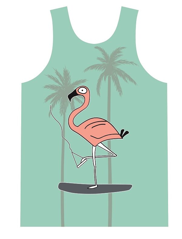 FLAMENELL DRES NA MÍRU - MINT