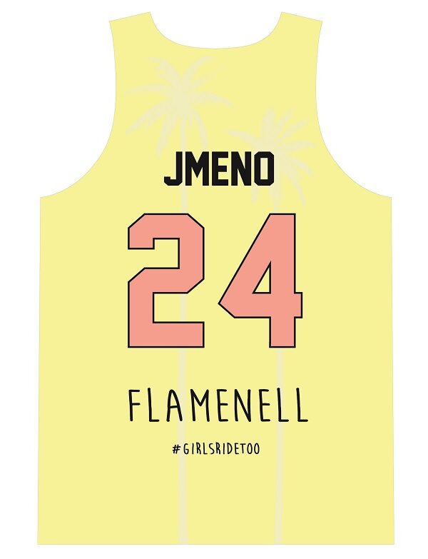 FLAMENELL DRES NA MÍRU - YELLOW