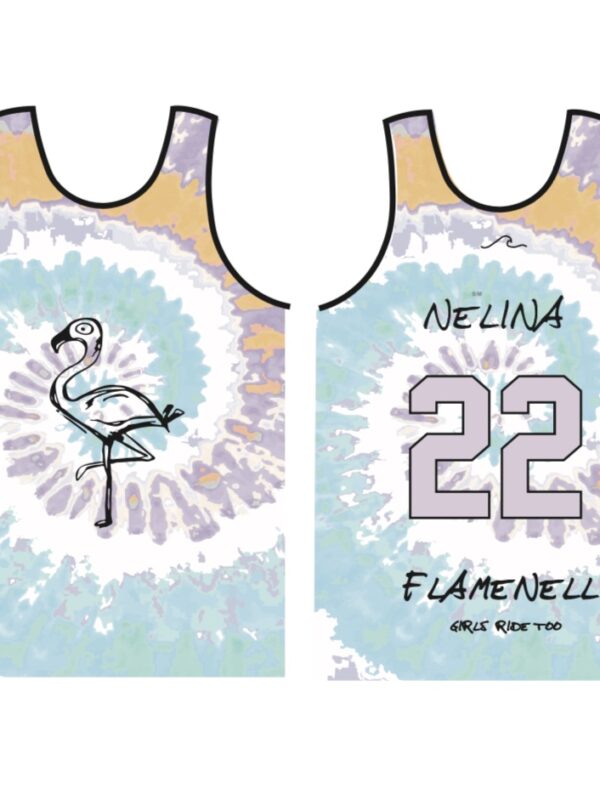 BATIKOVANÝ FLAMENELL DRES NA MÍRU -  WAKEBOARD 2022