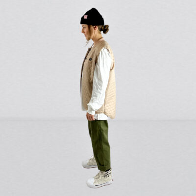 Vanilla pillows vest