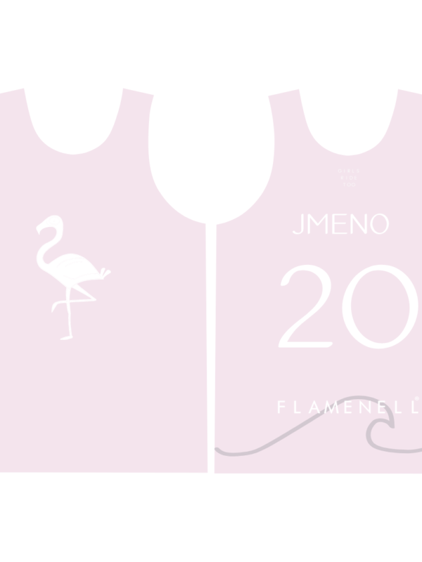 Flamenell jersey basic - pinky