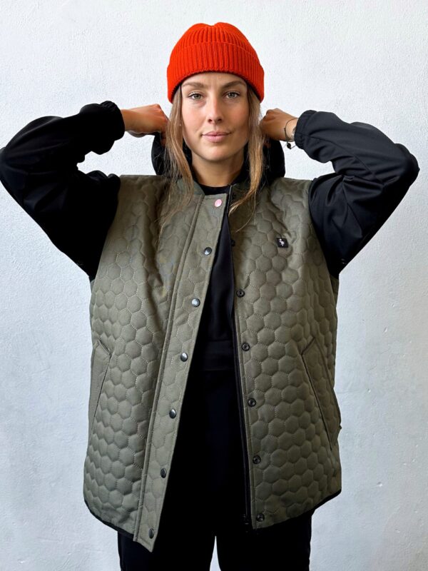 KHAKI pillows vest
