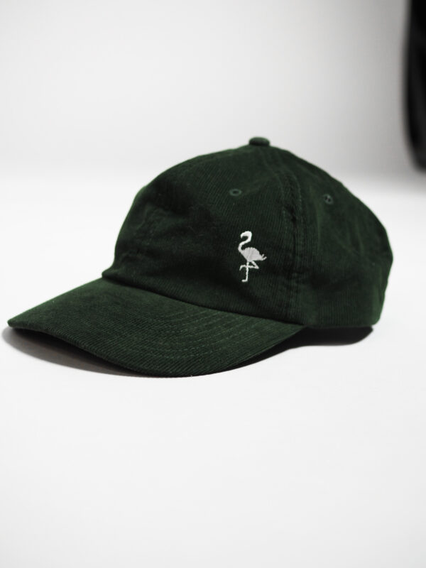 Dad cap cord forest -  flamingo