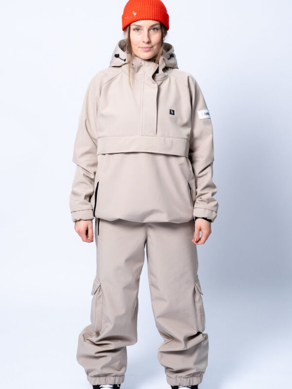 Baggy UNI Snowsuits flow set - beige
