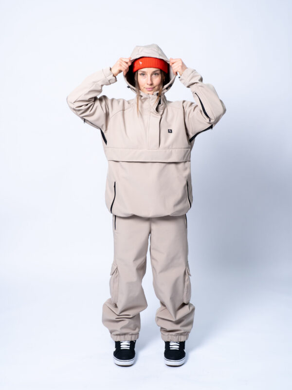 Baggy UNI Snowsuits flow set - beige