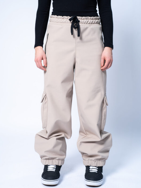 Baggy UNI flow pocket pants - beige