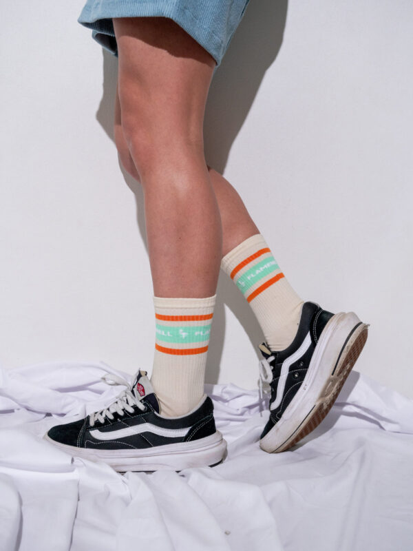 Flamenell socks - vintage colors