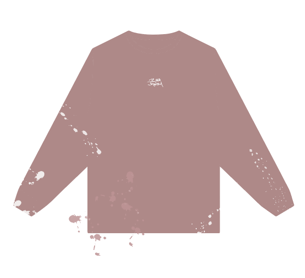 Flamenell jungle lycra - powder pink