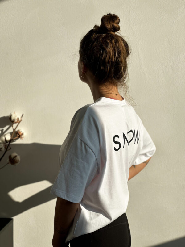Flamenell t-shirt white - snow