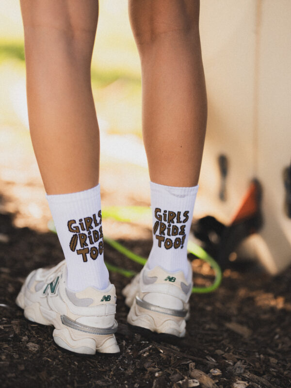 Flamenell socks -  girls ride too