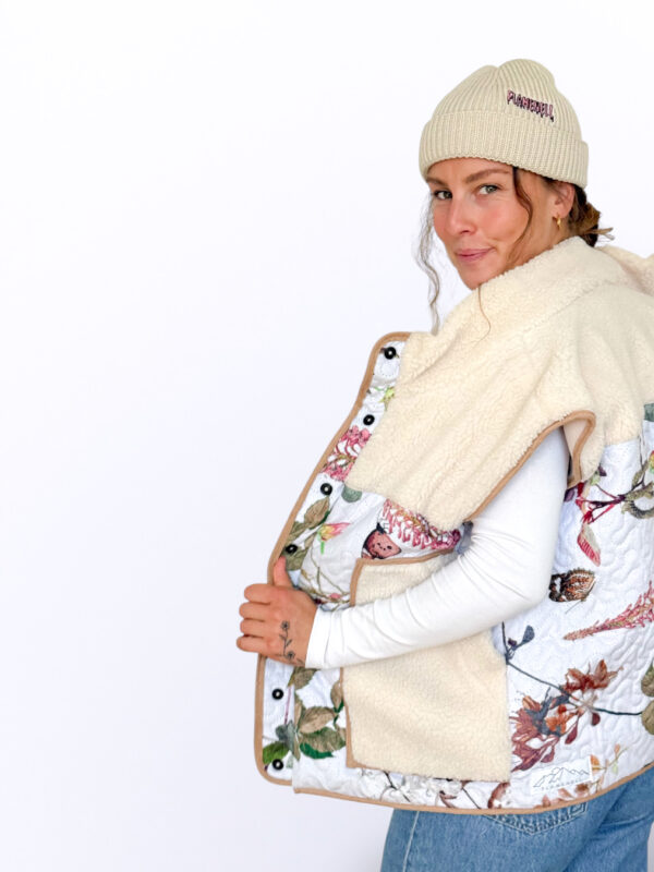 Flamenell Sherpa Wildflower Vest