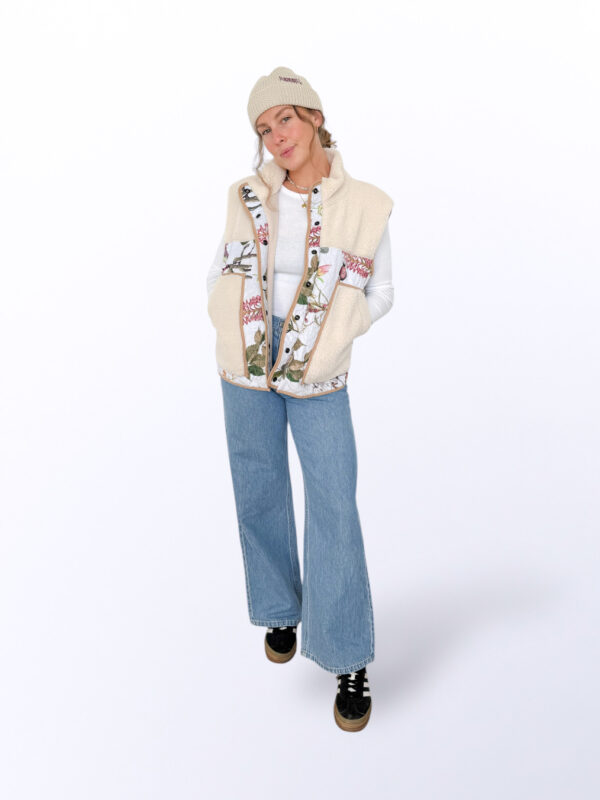Flamenell Sherpa Wildflower Vest
