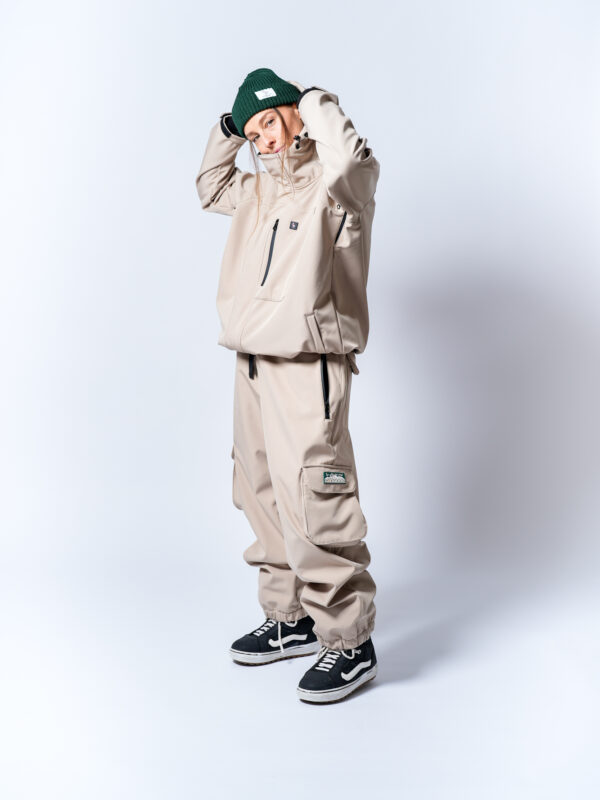 Baggy snowsuits set - limestone