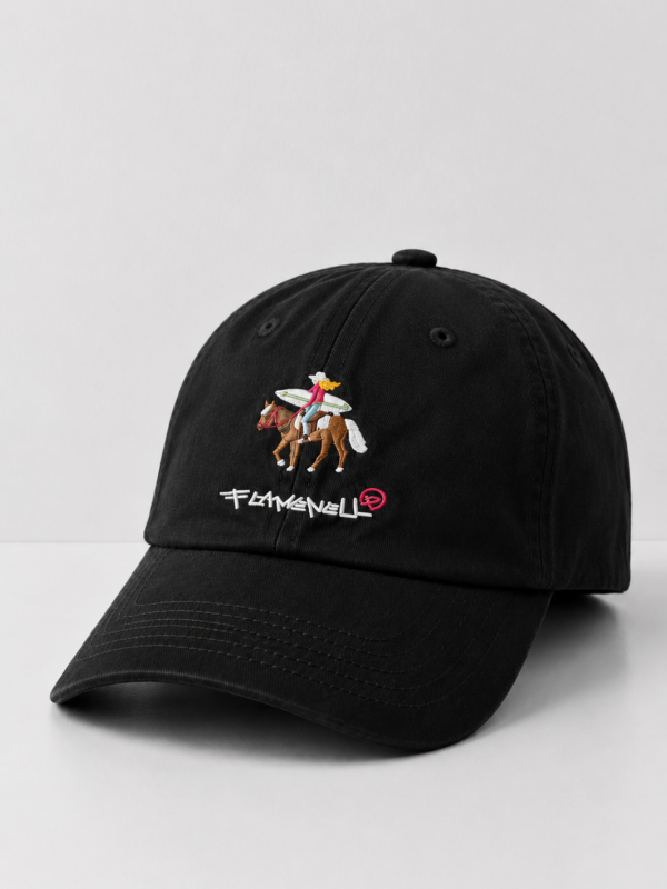 Dad cap ride your way - black