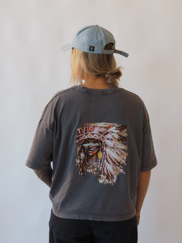 Indian oversized washed tee